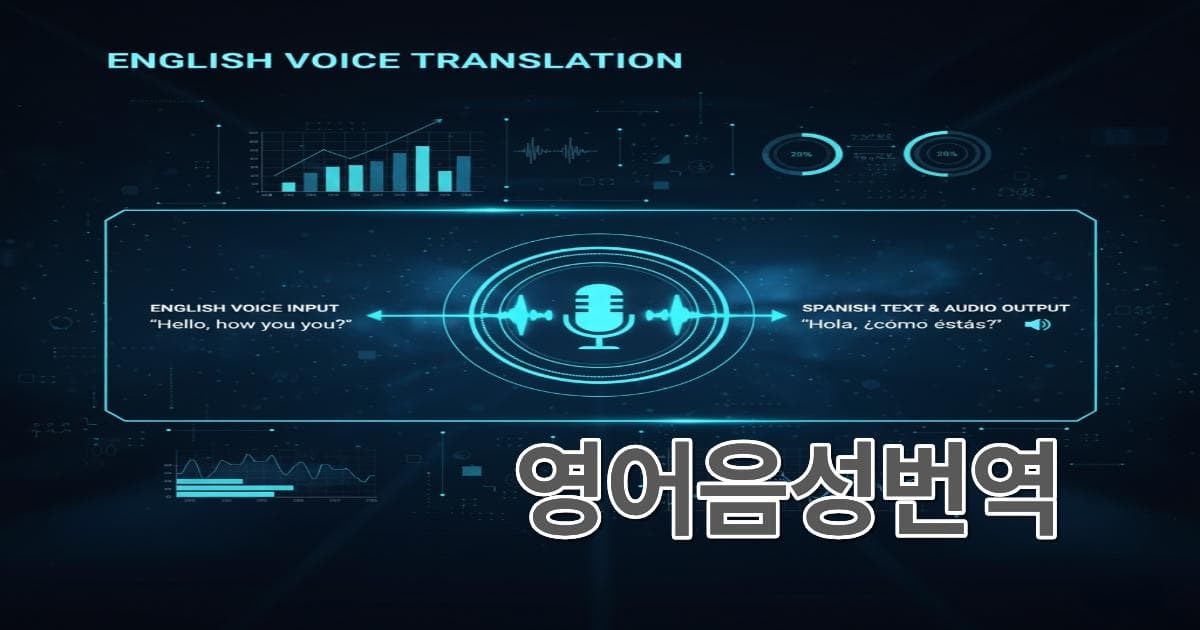 영어음성번역 AI 딥러닝 기반 99% 정확도 통역 비법 공개