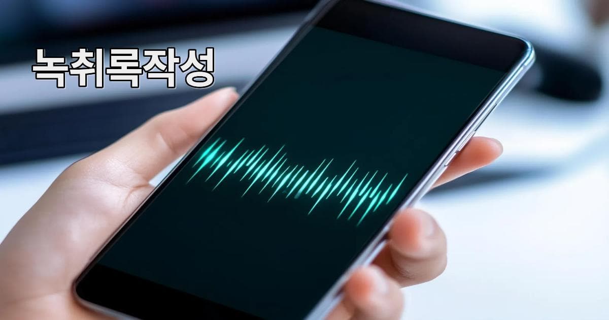 녹취록작성 비용 절감 팁 최신 기술로 정확도 99% 달성하는 비결