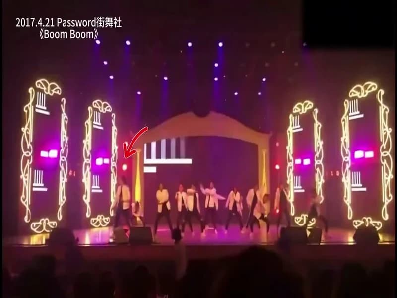 왕안우 고등 댄스부 영상(희귀)