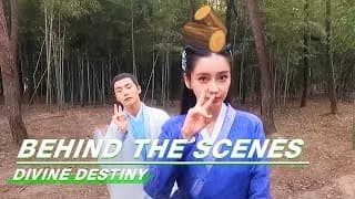 마천우 X 안젤라 베이비 장난기 가득한 촬영장