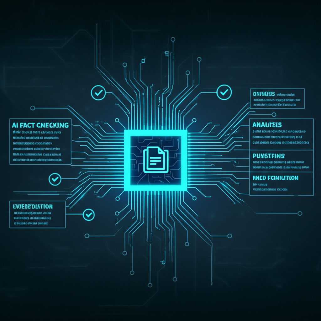 AI fact checker and content summary